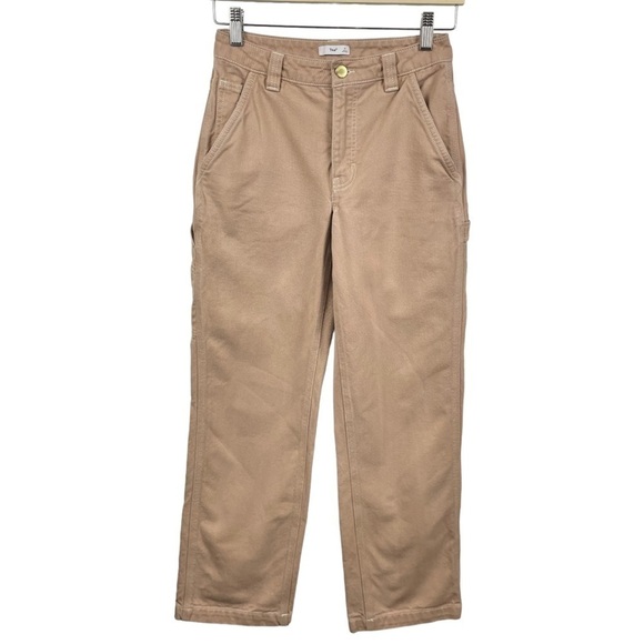 ARITZIA TNA Tan Greenwich Carpenter Jeans Size 0 - Picture 7 of 11